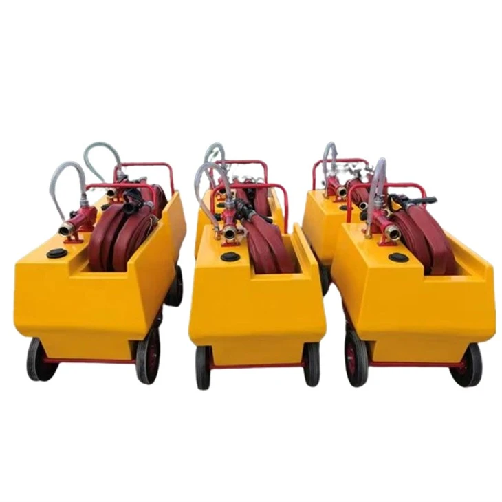140 Liters Mobile Foam Cart For Fighting