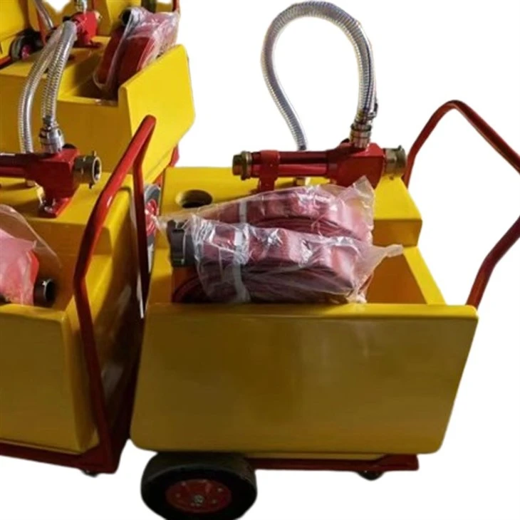 140 Liters Mobile Foam Cart For Fighting