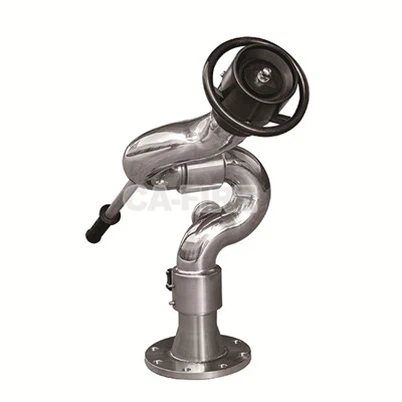 लीवर नियंत्रण के साथ अग्नि जल मॉनिटर